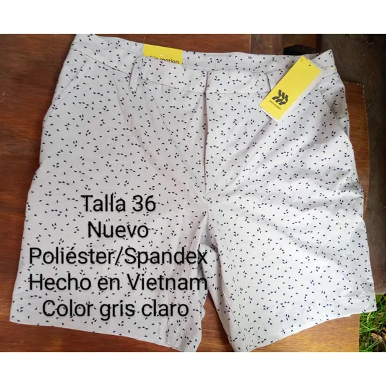 Bermuda Short Pantalón Corto Talla 36 Nueva.