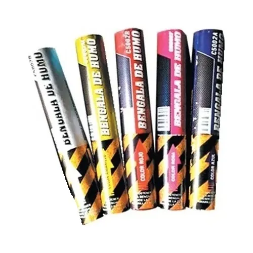 Bengala De Humo Colores Mano X5 - Cienfuegos -