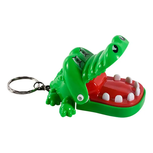 Llavero Cocodrilo Mordedor Animal Dientes Estrés Sorpresita