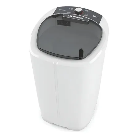 Tanquinho De Lavar Roupa Mueller 20 Kg Semiautomático Mlt20b Cor Branco