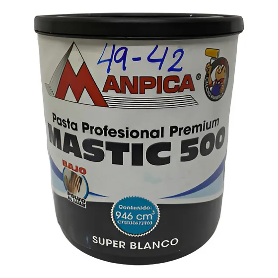 Pasta Profesional Premium 1/4 Mastic 500  Manpica
