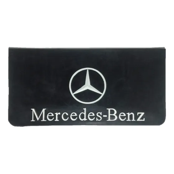 Par Barreros Camion Mercedes Benz 59 X 29 Logo Y Letras