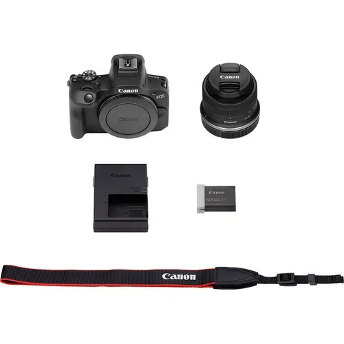 Camara Canon Kit Lente Eos R100 Rf-s18-45mm F4.5-6.3 Stm