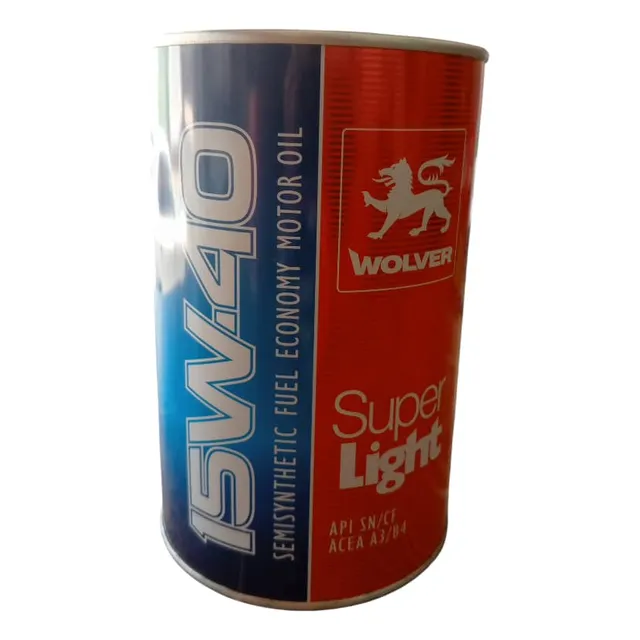 Aceite Semisintetico 15w40 Wolver