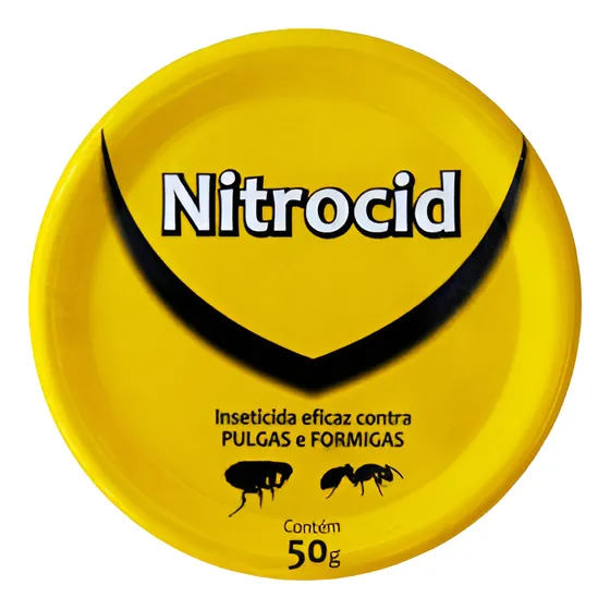 Nitrocid (neocid) Inseticida Contra Pulga E Formigas 50g