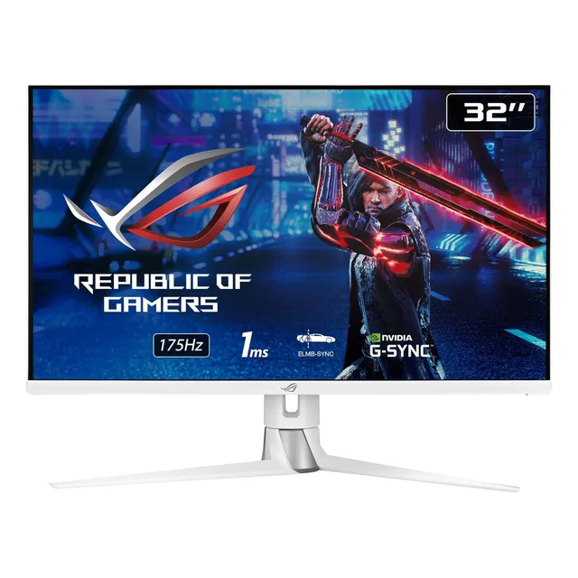Monitor Gamer Asus con pantalla de 32" 175Hz 127V y resolución 2K