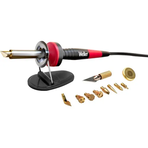 Kit De Pirograbado Para Madera Soprte 15 Piezas 25w Weller 110V