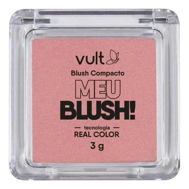 Blush Compacto Matte Malva Vult 3g