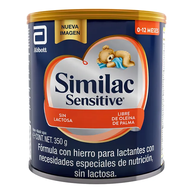 Fórmula Para Bebés Sensitive 0-12 Meses Vainilla 350g Similac