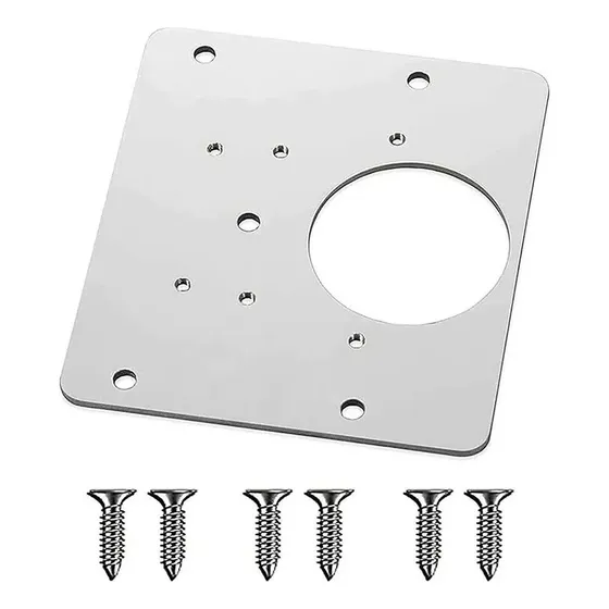 X3 Placa Bisagra Cocina Fijacion Placa De Reparacion Puertas