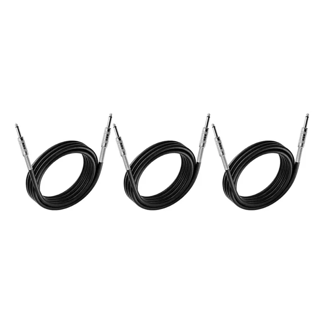 3 Cable De Audio Plug 6.35mm Markimton 5 Metros