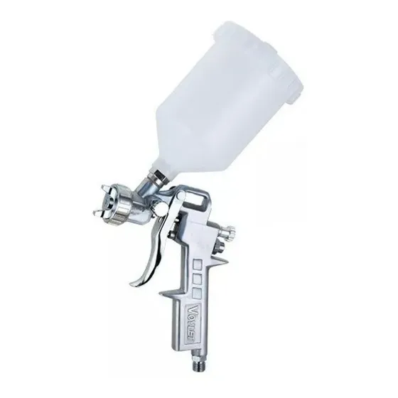 Pistola Para Pintar Baja Presion S-990g Voylet-mimbral Color Plateado