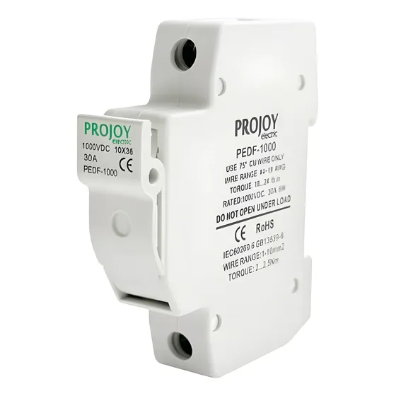 Portafusible Solar Corriente Continua 1000v 30a - Tabaquera