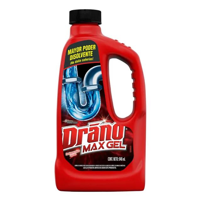Destapacaños Líquido Drano Max Gel 946ml