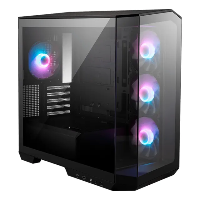 Gabinete Msi Mag Pano M100r Pz Black M-atx/ Mini Itx 