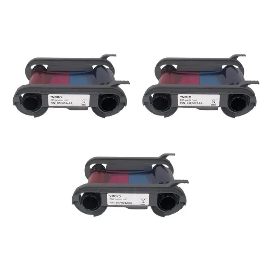 Kit 3 Cintas Ribbon Primacy Evolis Color Ymcko R5f002aaa