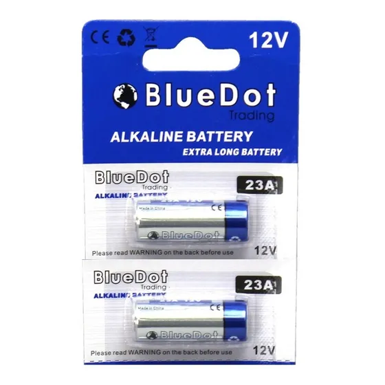 2 Pilas 12v Alcalinas Para Control De Vehiculos Y Accesos