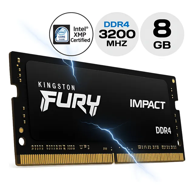Memoria Ram Ddr4 8gb 3200mhz Sodimm Kingston Fury Laptop