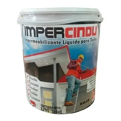Manto Liquido Pintura Elastomerica Blanco Gal Cindu
