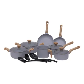 Conjunto Panela Indução Cerùmico Fogão Pratic Cook 10pç Mimo Conjunto Panela Indução Cerùmico Fogão Pratic Cook 10pç Mimo