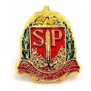Broche BĂłton BrasĂŁo Do Estado De SĂŁo Paulo Folheado Ă Ouro Broche BĂłton BrasĂŁo Do Estado De SĂŁo Paulo Folheado Ă Ouro