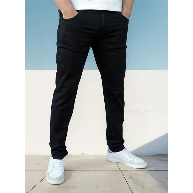 Pantalón Semiskinny De Gabardina Strech John Silver