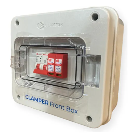 String Box 63a 127v/220v Bifásica Ca Clamper - Clfb63 2p