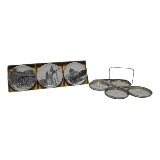 Set De Portavasos - Coleccion - Decoracion - Vintage