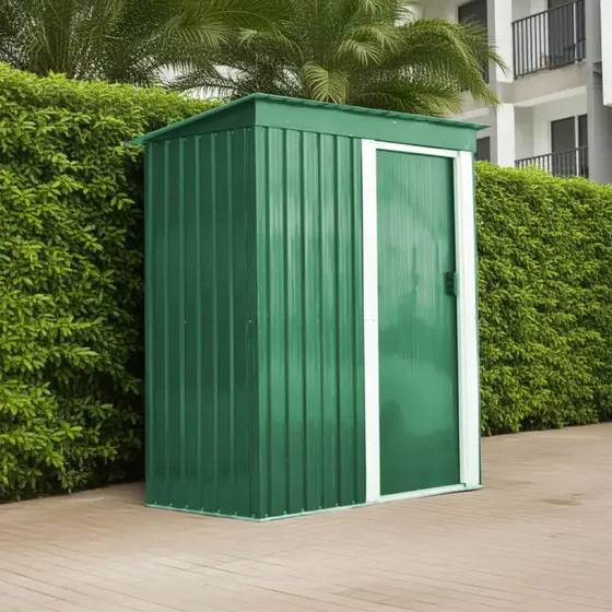 Bodega De Jardín 1.38 M2 181x162x86 Cm Color Verde