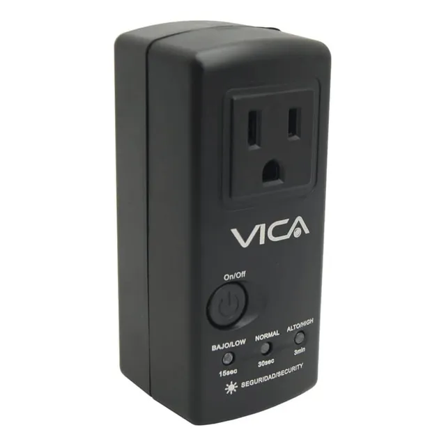 PROTECTOR DE VOLTAJE VICA 900 JOULES,RJ11 C/TIMER 1 NEMA 5-15R(VP-132)