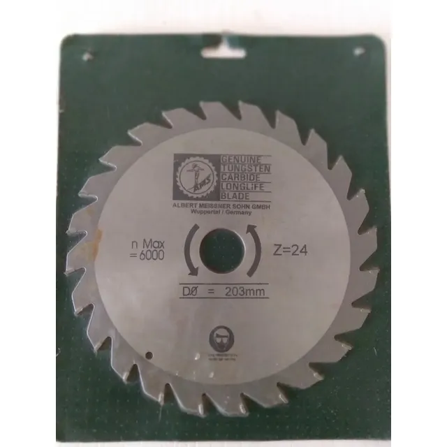Disco Para Sierra 10 - 24 Dientes Para Corte De Madera.