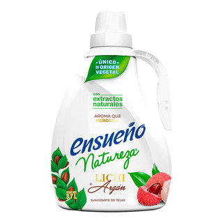 Suavizante De Telas Ensueño Natureza Lichi + Argán 3.7l Suavizante De Telas Ensueño Natureza Lichi + Argán 3.7l