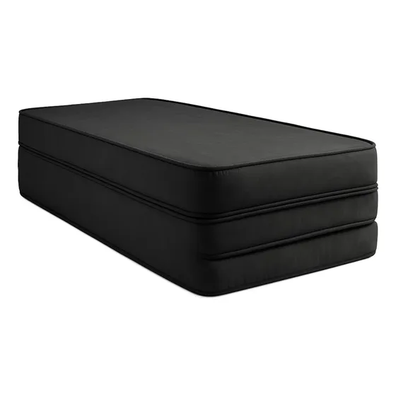 Puff Cama Casal Colchão Pratico Simples 3 Em 1 Gordinho Puff