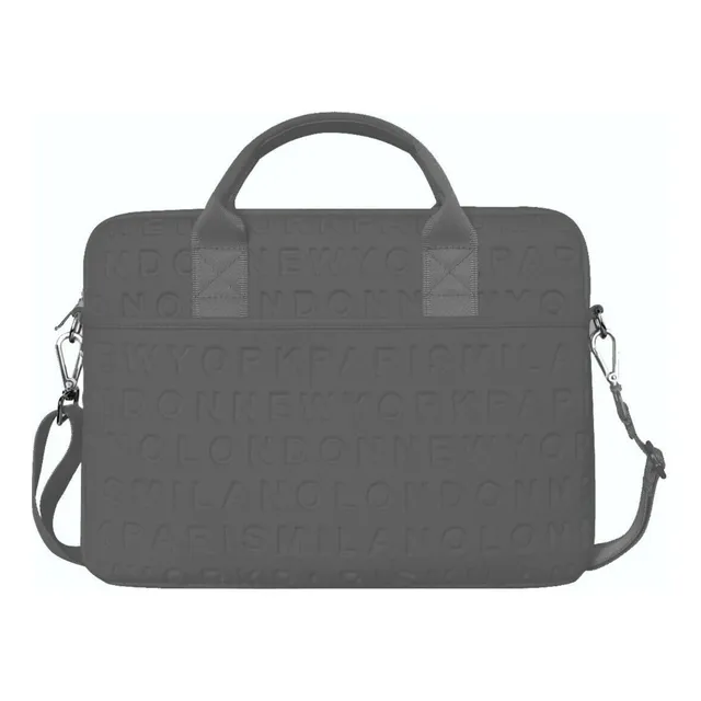 Bolso Cosmos Laptop Bag Wiwu 15.4 Color Gris Tamaño de la pantalla 15.4