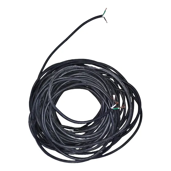 Cable Encauchetado 3x10 Awg 600v  75c° 60 Metros Trifásico