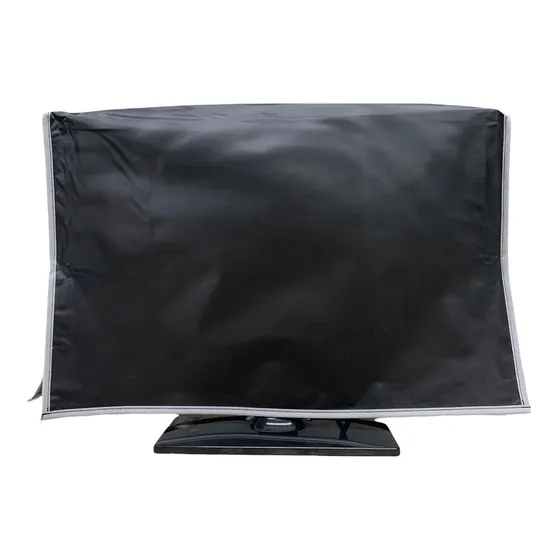Funda Nailon Negro Para Monitor Led Lcd 24  Antiestatica E X