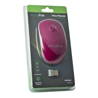Mouse Inalámbrico Perfect Choice El-995135 Color Magenta Mouse Inalámbrico Perfect Choice El-995135 Color Magenta