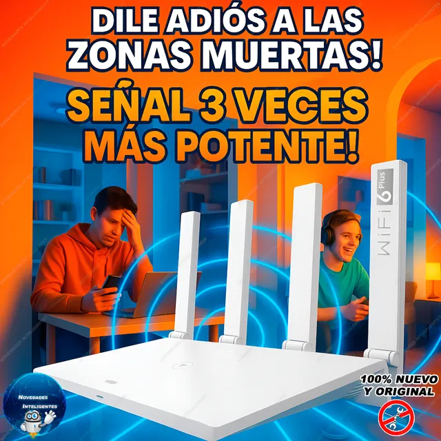 Router Modem Huawei Wifi Ax3 Wi-fi 6 Plus 3000 Mbs