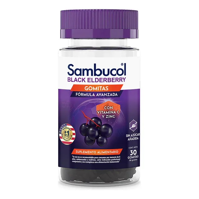 Sambucol Gomitas X 30 - Sin Azúcar