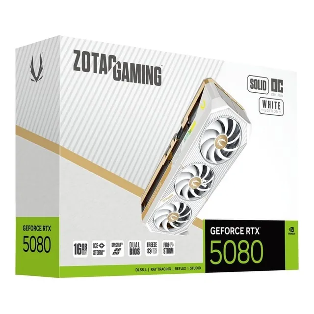 Tarjeta De Video Zotac Gaming Geforce Rtx 5080 Solid Oc 16gb