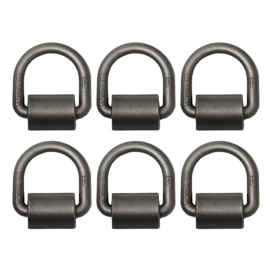 Anillos En D Forjados Pesados De 5/8 Para Soldar En Caja