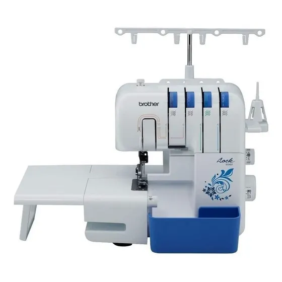 Máquina de coser overlock Brother Remalladora 3534DT portable color blanco 127V