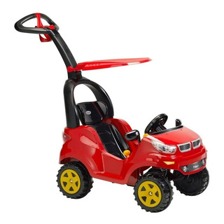 Carrito De Paseo Push Car Prinsel Adventure Rojo Carrito De Paseo Push Car Prinsel Adventure Rojo