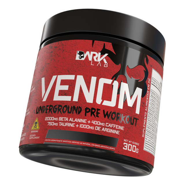 Suplemento Em Pó Venom Underground 300g Dark Lab Sabor Frutas Vermelhas Suplemento Em Pó Venom Underground 300g Dark Lab Sabor Frutas Vermelhas