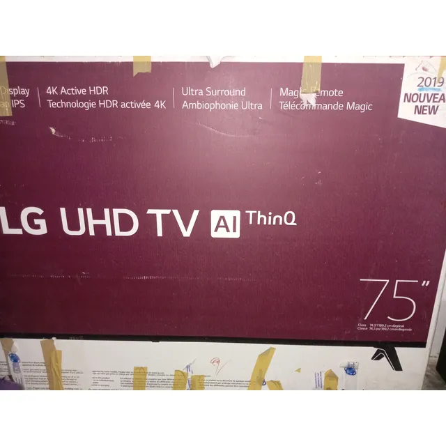 LG Tv 75  Ultra Hd - Pantalla Grande Y Smart