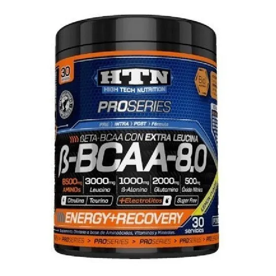 Bcaa Htn 8.0 Aminoacido Con Glutamina Oxido Nitrico