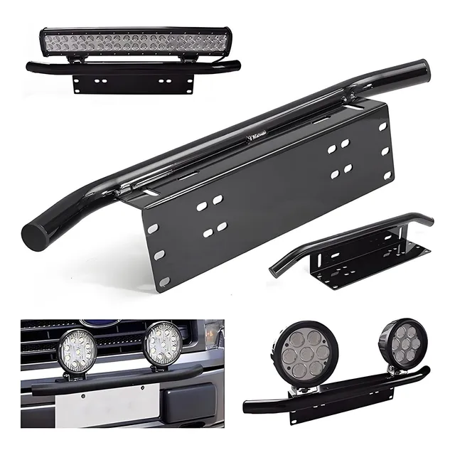 Soporte Base Barra Led Faros Para Jeep Camión Pickup 4x4