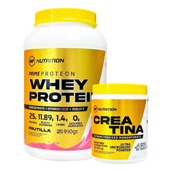 Nf Nutrition - Proteina Whey Protein + Creatina 300g