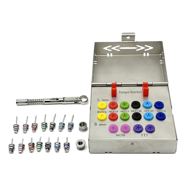 Kit De Torque De Implante Universal Dental E Chave De Fenda