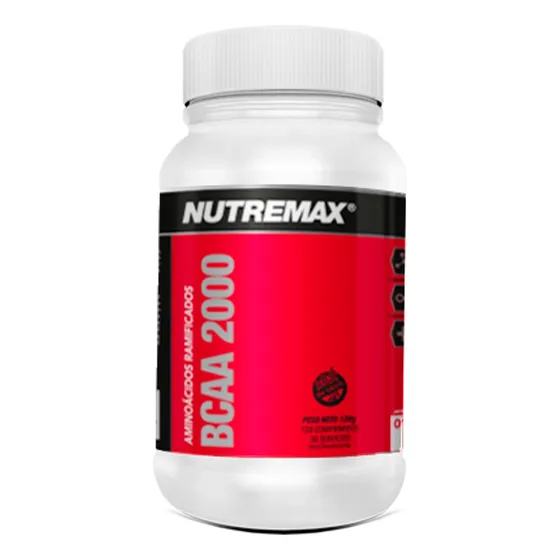 Nutremax Bcaa 2000 Suplemento Aminoácidos Ramificados  200gr
